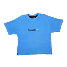 Load image into Gallery viewer, Vintage REEBOK FREESTYLE Embroidered Big Logo Spellout Waffle Textured T-Shirt

