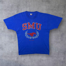 Load image into Gallery viewer, Vintage SMU Mustangs Southern Methodist University Texas Single Stitch T-Shirt
