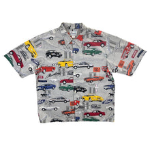 Load image into Gallery viewer, Vintage Reyn Spooner American Classics Ford Mustang Car All-Over Print Cotton Shirt
