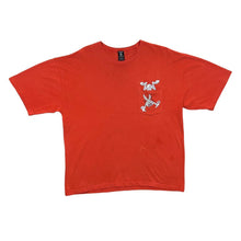 Load image into Gallery viewer, Vintage Warner Bros (1996) LOONEY TUNES Bugs Bunny Embroidered Pocket T-Shirt
