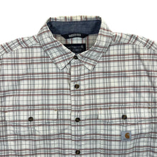 Load image into Gallery viewer, Carhartt Rugged Flex &quot;Relaxed Fit&quot; Plaid Check Short Sleeve Cotton Blend Shirt
