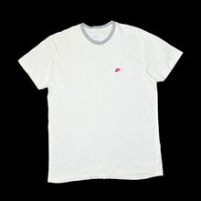 Load image into Gallery viewer, NIKE Classic Basic Embroidered Mini Logo Short Sleeve Ringer T-Shirt
