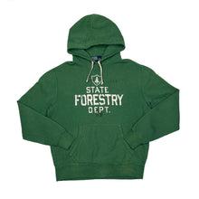 Load image into Gallery viewer, POLO RALPH LAUREN &quot;State Forestry Dept.&quot; Spellout Graphic Pullover Hoodie

