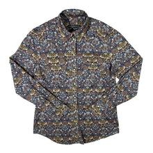 Load image into Gallery viewer, Drykorn For Beautiful People Floral Patterned Western Cowboy Style Popper Long Sleeve Shirt
