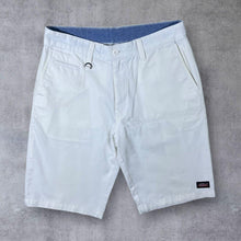 Load image into Gallery viewer, Dickies Classic White Skater Workwear Cotton Blend Shorts

