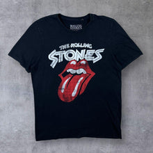 Load image into Gallery viewer, The Rolling Stones Tongue And Lips Logo Rock Music Band Black T-Shirt
