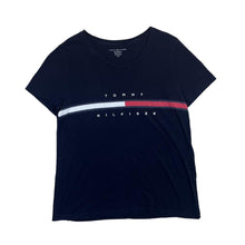 Load image into Gallery viewer, TOMMY HILFIGER &quot;Relaxed Fit&quot; Embroidered Logo Spellout Short Sleeve T-Shirt
