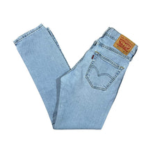 Load image into Gallery viewer, LEVI&#39;S 511 &quot;Slim Fit&quot; Classic Light Blue Cotton Elastane Denim Jeans
