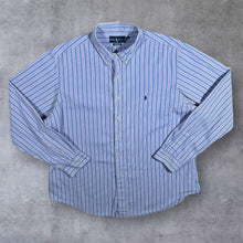 Load image into Gallery viewer, Vintage Ralph Lauren Multi Striped Cotton Long Sleeve Button-Up Shirt
