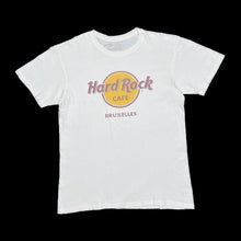 Load image into Gallery viewer, HARD ROCK CAFE &quot;Bruxelles&quot; Classic Souvenir Logo Spellout Graphic T-Shirt
