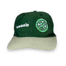 Load image into Gallery viewer, Umbro CELTIC FC Embroidered Football Logo Colour Block Baseball Cap
