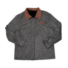 Load image into Gallery viewer, Early 00’s Soft Touch Suede Effect Fur Lined Zip Bomber Jacket
