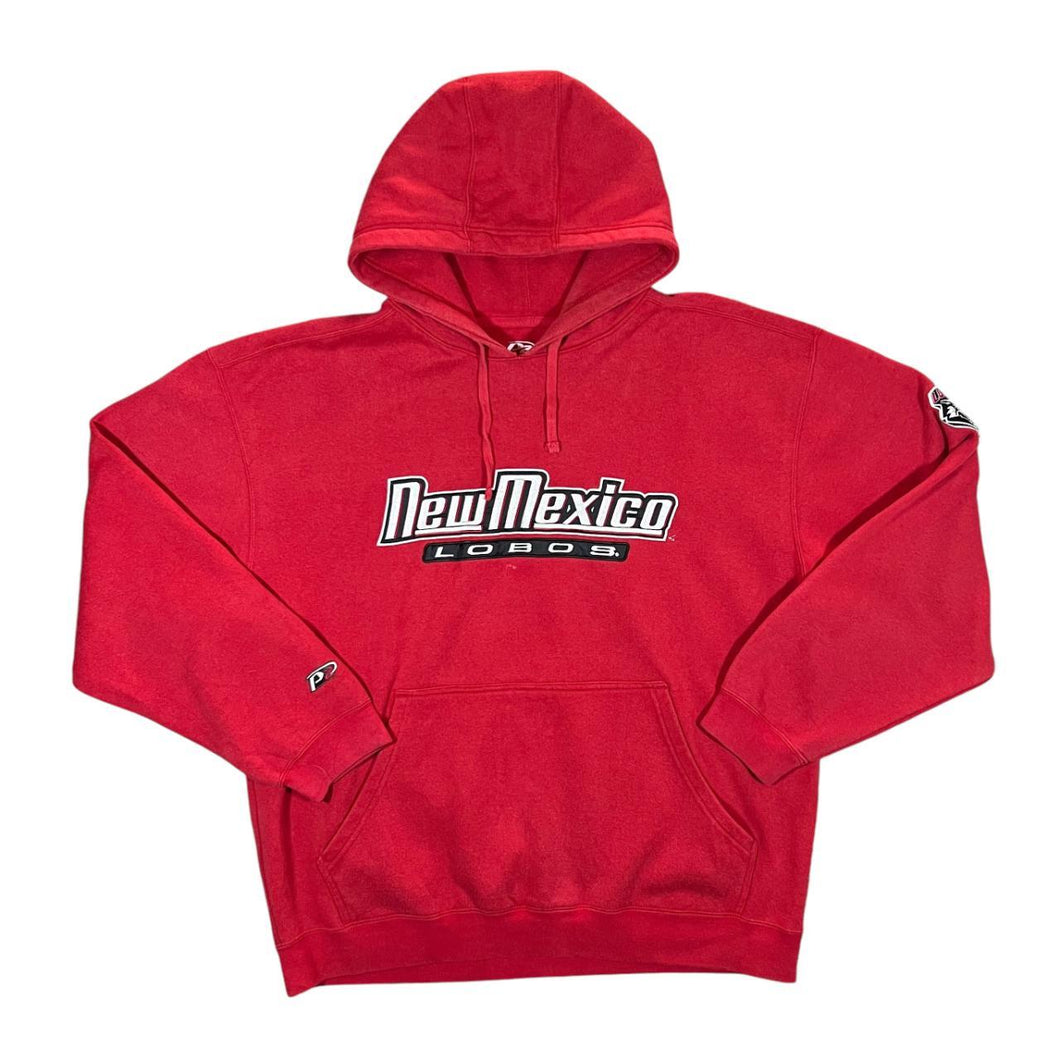 Pro Player NEW MEXICO LOBOS College Embroidered Spellout Pullover Hoodie