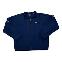 Load image into Gallery viewer, ADIDAS Classic Three Stripe Embroidered Mini Logo Windbreaker Tracksuit Jacket
