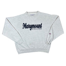 Load image into Gallery viewer, Vintage 90&#39;s MV Sport MARYMOUNT COLLEGE Embroidered Spellout Crewneck Sweatshirt
