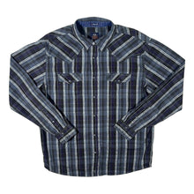 Load image into Gallery viewer, Moonshine Spirit By Brad Paisley Western Style Check Popper Long Sleeve Cotton Shirt

