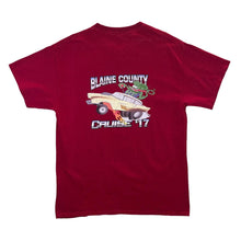 Load image into Gallery viewer, JAMIESON MOTORS &quot;Blaine County Cruise&quot; Muscle Car Hot Rod Cartoon Graphic T-Shirt
