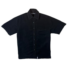 Load image into Gallery viewer, Early 00&#39;s Identic Y2K Biker Snake Eagle Tattoo Graphic Black Short Sleeve Shirt
