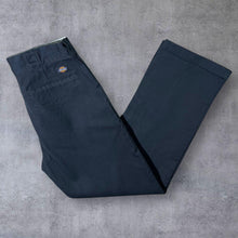 Load image into Gallery viewer, Dickies 874 Original Fit Dark Grey-Blue Straight Leg Skater Chino Trousers
