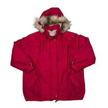 Load image into Gallery viewer, Vintage 90’s J.C. 300 Fur Trim Hooded Lightly Padded Ski Jacket
