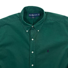 Load image into Gallery viewer, Vintage Ralph Lauren &quot;Blake&quot; Classic Green Long Sleeve Cotton Button-Up Shirt
