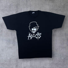 Load image into Gallery viewer, The Adicts Logo Graphic Punk Rock New Wave Music Band Black T-Shirt
