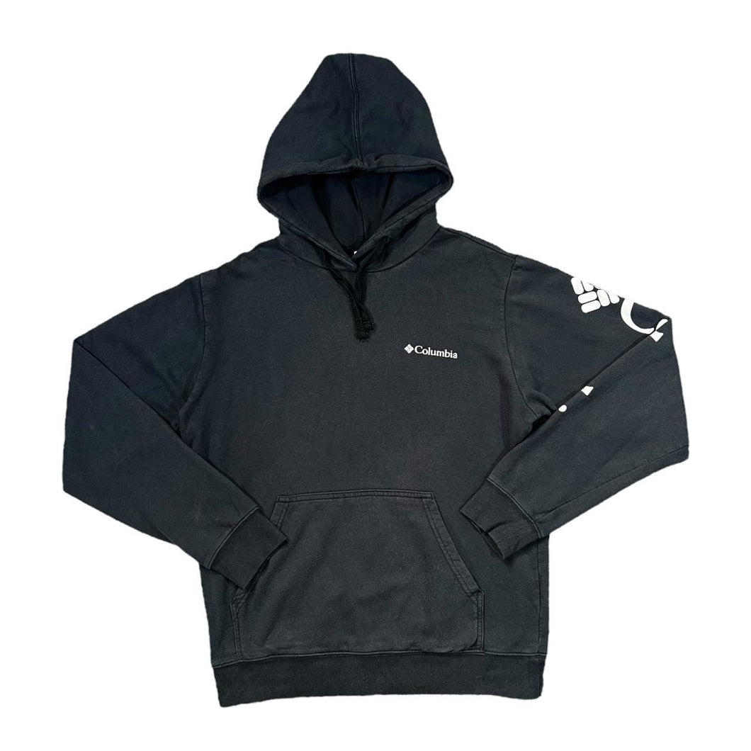 COLUMBIA SPORTSWEAR Classic Logo Spellout Graphic Pullover Hoodie