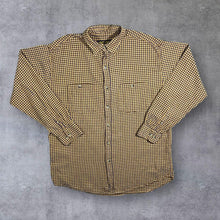 Load image into Gallery viewer, Early 00's Atlas For Men Plaid Check Long Sleeve Cotton Flannel Shirt
