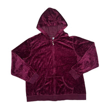 Load image into Gallery viewer, SB ACTIVE Classic Basic Essential Velvet Velour Zip Hooded Tracksuit Top

