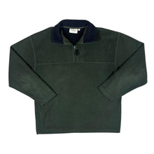 Load image into Gallery viewer, Early 00&#39;s CANDA C&amp;A Classic Dark Green 1/4 Zip Fleece Sweatshirt
