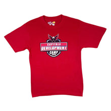 Load image into Gallery viewer, Soffe CAPITALS DEVELOPMENT CAMP Souvenir Logo Graphic Red T-Shirt
