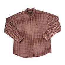 Load image into Gallery viewer, Vintage TIMBERLAND Classic Plaid Check Mini Pocket Logo Long Sleeve Button-Up Cotton Shirt
