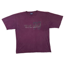 Load image into Gallery viewer, Vintage Jansport TEXAS A&amp;M AGGIES College Logo Spellout Graphic Faded T-Shirt
