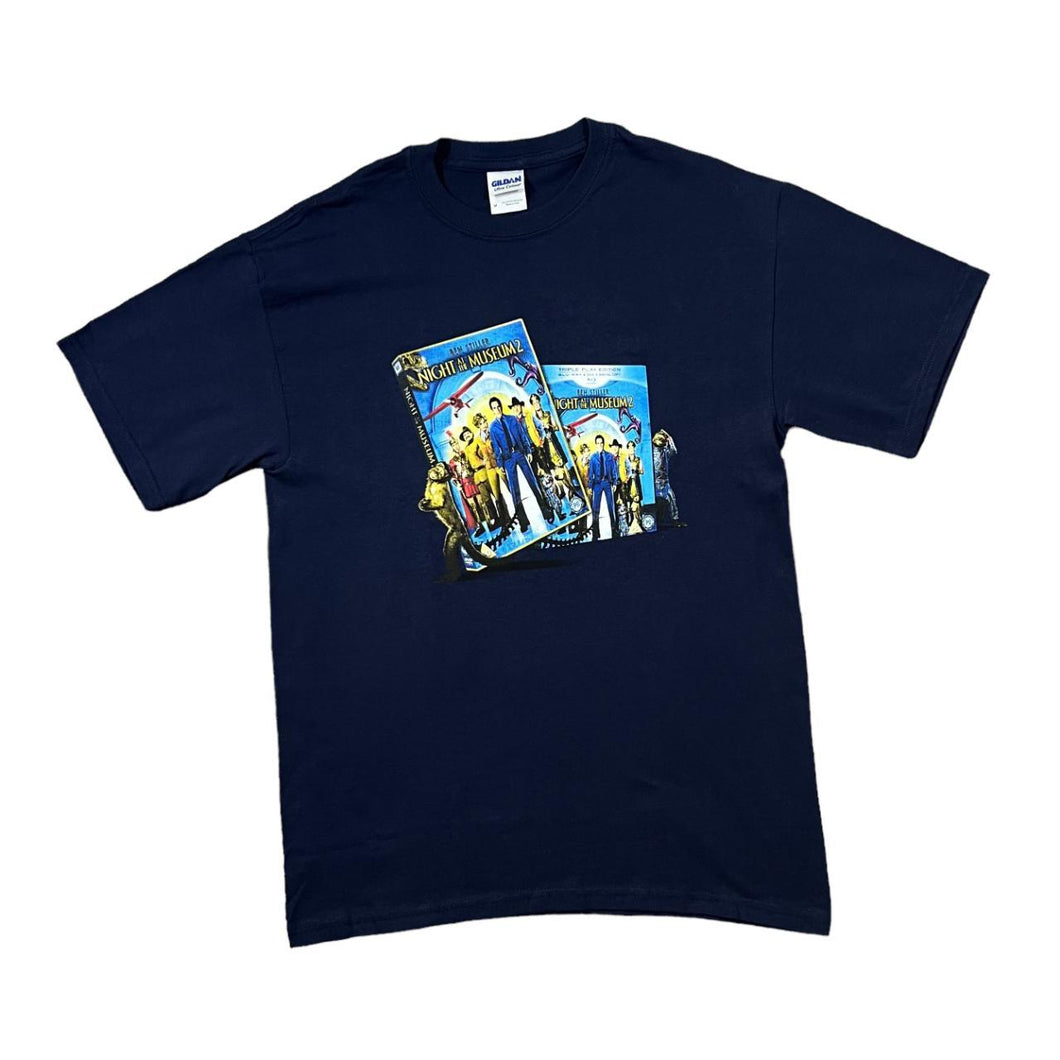 NIGHT AT THE MUSEUM 2 (2009) Ben Stiller Robin Williams Movie Promo Graphic T-Shirt