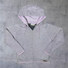 Load image into Gallery viewer, Early 00's Weird Fish Classic Baby Pink Macaroni Knit Pullover Hoodie
