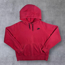 Load image into Gallery viewer, Nike Classic Embroidered Mini Logo Red Pullover Hoodie
