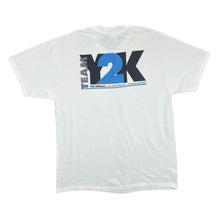 Load image into Gallery viewer, Early 00&#39;s Hanes TEAM Y2K Souvenir Logo Spellout Graphic White T-Shirt

