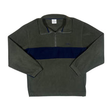 Load image into Gallery viewer, Vintage Luciano "Black Forest" Embroidered Mini Logo Colour Block 1/4 Zip Fleece Sweatshirt
