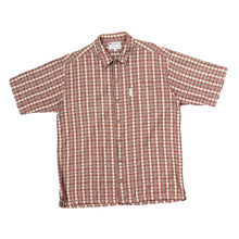 Load image into Gallery viewer, Vintage COLUMBIA SPORTSWEAR Classic Red Plaid Check Short Sleeve Cotton Shirt
