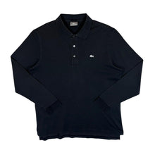 Load image into Gallery viewer, Lacoste Classic Mini Logo Black Long Sleeve Polo Shirt

