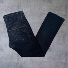 Load image into Gallery viewer, Carhartt WIP "Klondike Pant" Classic Black Denim Regular Tapered Fit Jeans

