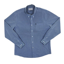 Load image into Gallery viewer, Barbour &quot;Tailored Fit&quot; Blue Mix Check Long Sleeve Cotton Button-Up Shirt

