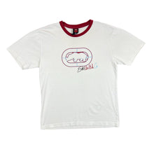 Load image into Gallery viewer, Early 00&#39;s ECKO UNLTD. Big Logo Spellout Hip Hop Y2K Graphic Ringer T-Shirt
