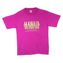 Load image into Gallery viewer, Vintage 90's Murina HAWAII Floral Souvenir Spellout Graphic Single Stitch T-Shirt
