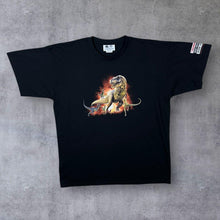 Load image into Gallery viewer, Universal Jurassic World Dinosaur Sci-Fi Movie Graphic Black T-Shirt
