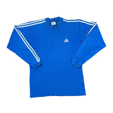 Load image into Gallery viewer, Early 00&#39;s ADIDAS Classic Embroidered Mini Logo Three Stripe Long Sleeve T-Shirt
