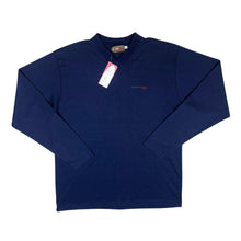 Load image into Gallery viewer, GOTCHA Embroidered Mini Logo Y2K Surfer Skater Long Sleeve Navy Blue T-Shirt
