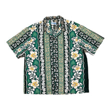 Load image into Gallery viewer, Vintage HAWAIIAN SHIRT CO. Floral Tropical Hawaiian Patterned Open Collar Short Sleeve Cotton Shirt
