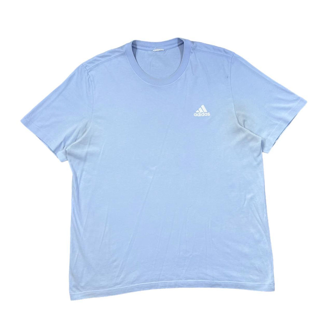 Early 00's ADIDAS Classic Embroidered Mini Logo Short Sleeve Cotton T-Shirt