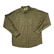 Load image into Gallery viewer, RYDALE &quot;Gransmoor&quot; Classic Khaki Green Country Plaid Check Long Sleeve Cotton Shirt
